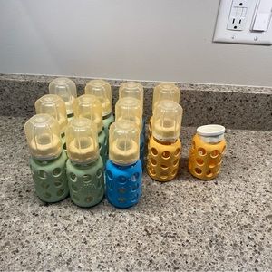 Lifefactory 4oz glass baby bottle Lot
